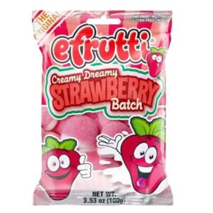 efrutti Creamy Dreamy Strawberry Batch - 3.5oz Bag