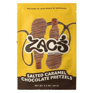 Zac's Sweet Shop - Salted Caramel Chocolate Pretzels