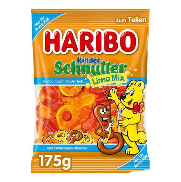 German Haribo Kinder Schnuller - Limo Mix