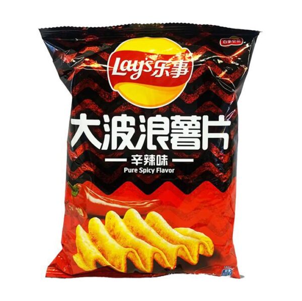 Lay's - Deep Ridged Pure Spicy Flavor