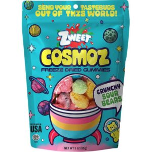 Zweet Cosmoz Freeze Dried Gummies - Crunchy Sour Bears