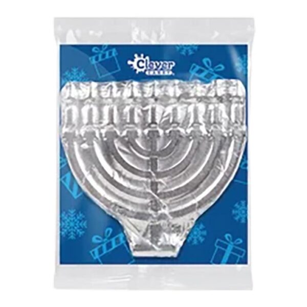 Hanukkah Solid Milk Chocolate Menorah