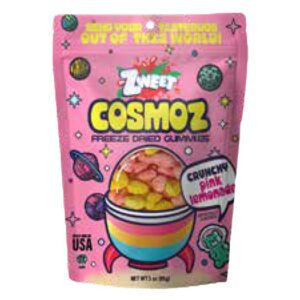 Zweet Cosmoz Freeze Dried Gummies - Crunchy Pink Lemonade