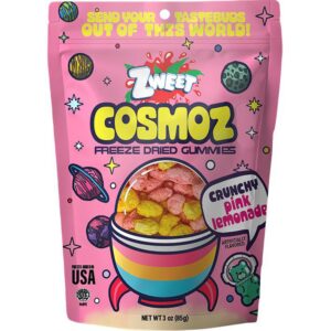 Zweet Cosmoz Freeze Dried Gummies - Crunchy Pink Lemonade