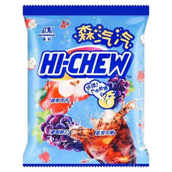 Hi-Chew - Cola, Grape, Apple Mix - Chinese - 110g Bag