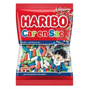 French Haribo Car en Sac (Candy Coated Black Licorice)