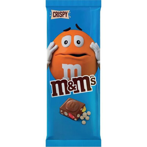 M&M's Chocolate Bar - Crispy - Imported