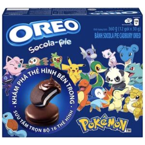 Oreo Socola Pie - Milk Chocolate Covered Original - Pokemon