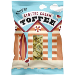 Bristows Clotted Cream Toffee 150g Bag jpg