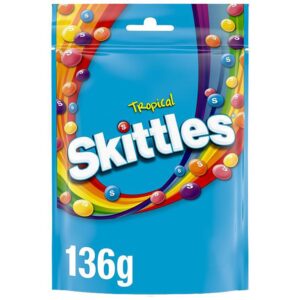 Skittles - Tropical - European - 136g Bag