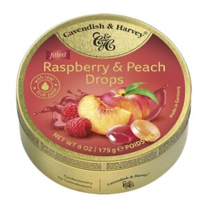 Cavendish & Harvey - Filled Raspberry & Peach Drops