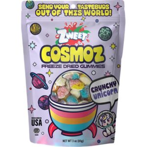 Zweet Cosmoz Freeze Dried Gummies - Crunchy Unicorn