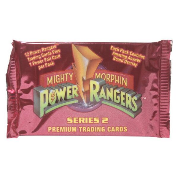 1994 Mighty Morphin' Power Rangers Premium Trading Cards - Series 2 (Red Pack)