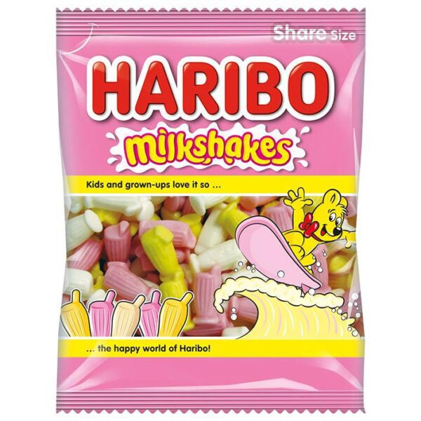 British Haribo Milkshakes