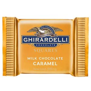 Ghirardelli Milk Chocolate Caramel Squares