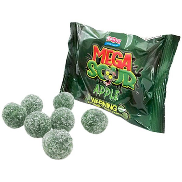 Barnetts Mega Sours - Green Apple