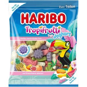 German Haribo Tropifrutti Joghurt (Tropical Fruit Yogurt Gummies)