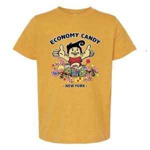 Economy Candy T-Shirt - Heather Yellow