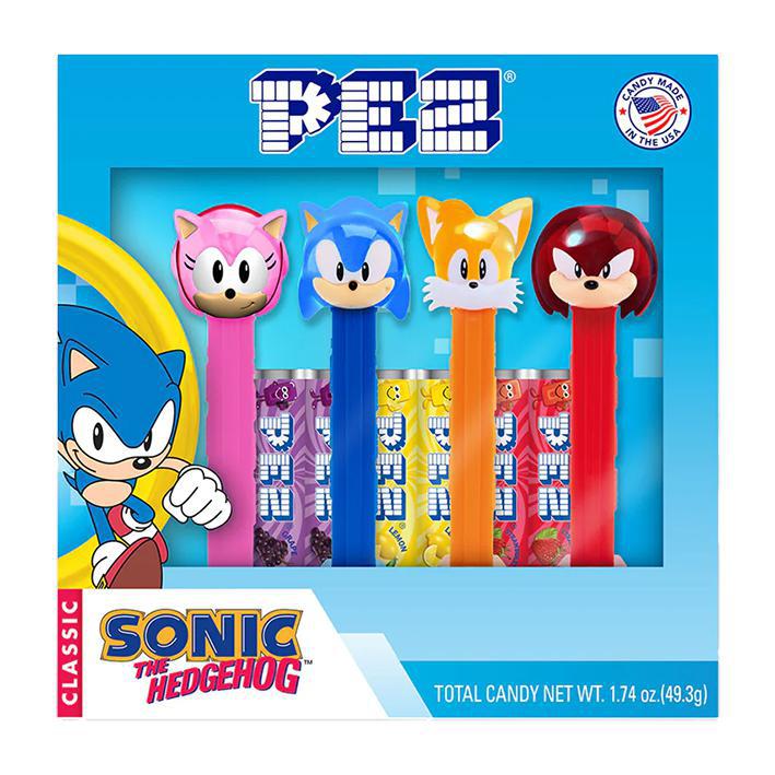 Knuckles Candy Pez – Sonic Gift Set | Economy Candy