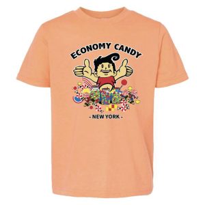 Economy Candy T-Shirt - Heather Orange