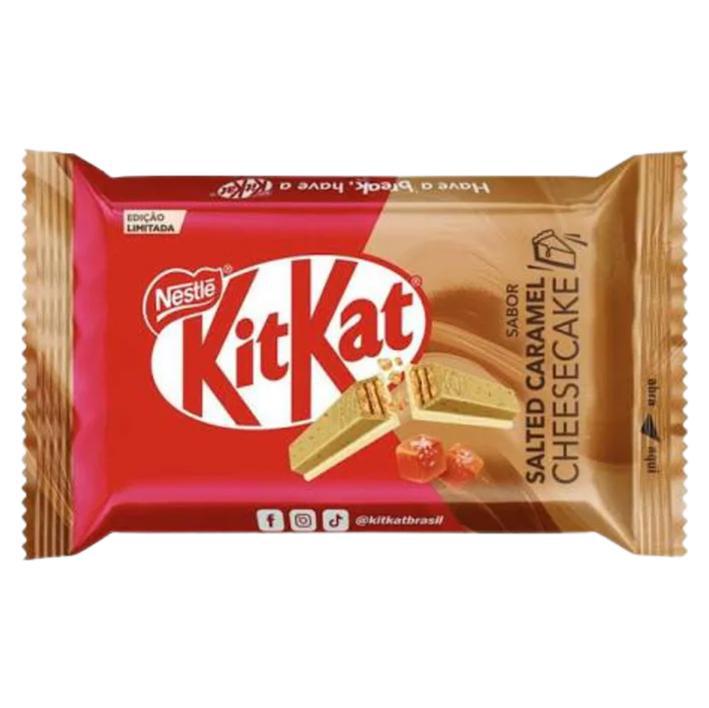 Kit Kat - Sabor Salted Caramel Cheesecake - Limited Edition - Brazilian
