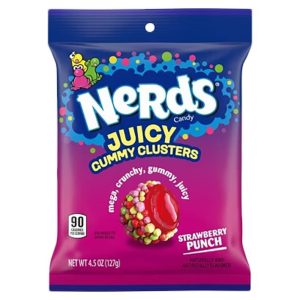 Nerds Gummy Clusters - Juicy - Strawberry Punch - 4.5oz Bag