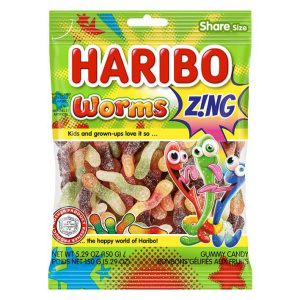 Austrian Haribo Z!NG Worms - Kosher