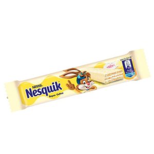 Nestle Nesquik Chocolate Bar Beyaz Gofret White Chocolate