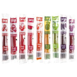 Joray Fruit Rolls - Assorted - 48 Count Box