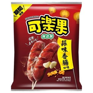 Koloko Pea Crackers - Garlic Sausage Flavor