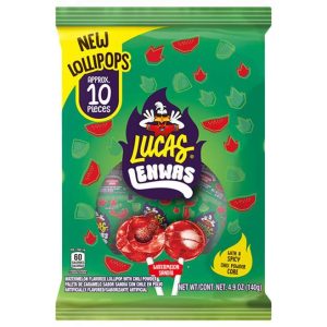 Lucas Lenwas Lollipops - Watermelon - 4.9oz Bag