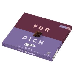 Milka Fur Dich Pralines Zartherb A La Dessert Au Chocolate - 110g Box