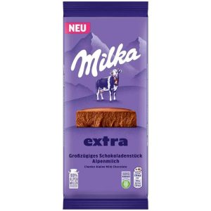 Milka extra Chunky Alpine Milk Chocolate - 190g Bar