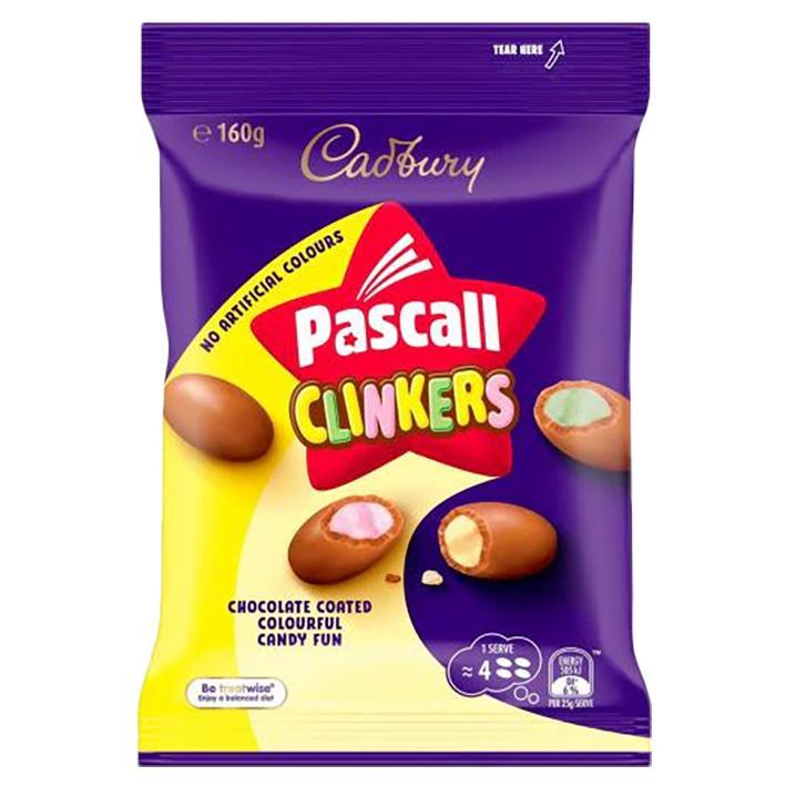 Cadbury Pascall Clinkers - 160g Bag