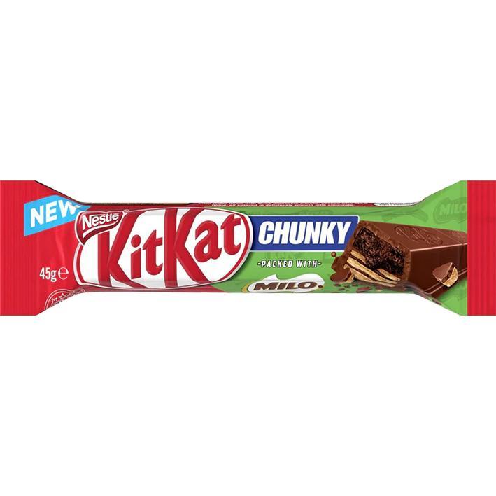 Kit Kat Chunky - Packed with Milo - Australian
