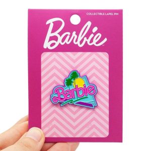 Barbie Enamel Pin - 90s Logo