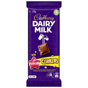 Cadbury Dairy Milk with Pascall Clinkers - 170g Bar
