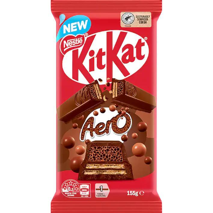 Kit Kat Block - Aero Milk Chocolate - 155g Bar (Australian)
