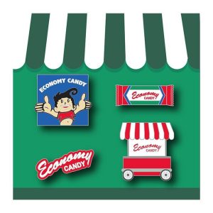Economy Candy Enamel Pin Set - Kid Logo