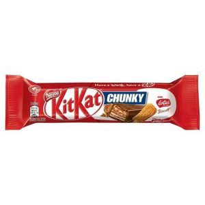Kit Kat Chunky - Lotus Biscoff Milk Chocolate Bar - UAE