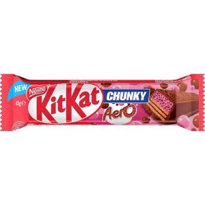 Kit Kat Chunky - Aero Strawberry - 45g Bar (Australian)