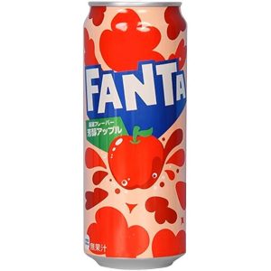 Fanta - Apple - 0.5L Can (Japanese)