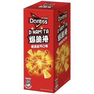 Doritos Dinamita Crispy Rolls - Extra Rich Cheese - 60g Box (Taiwanese)