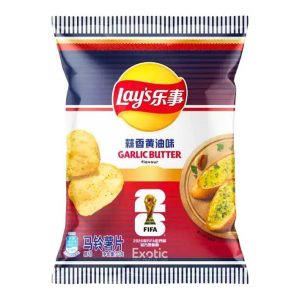 Lay's - Garlic Butter Flavour - 70g Bag (Chinese)
