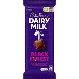Cadbury Dairy Milk - Black Forest - 180g Block (Australian)