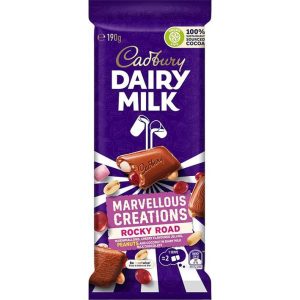 Cadbury Dairy Milk - Marvellous Creations - Rocky Road - 190g Block (Australian)