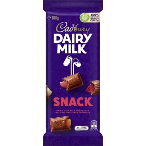 Cadbury Dairy Milk - Snack - 180g Block (Australian)