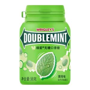 Wrigley's Doublemint Gum - Mint - 56g Tub (Chinese)