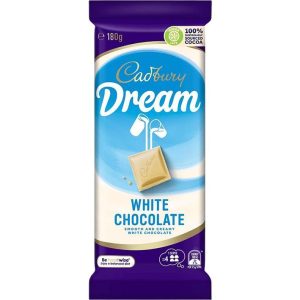 Cadbury Dream - White Chocolate - 180g Block (Australian)