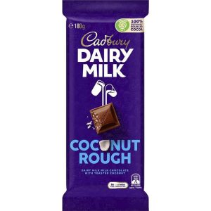 Cadbury Dairy Milk - Coconut Rough - 180g Block (Australian)
